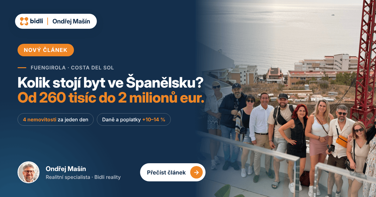 Kolik stojí byt ve Španělsku a vyplatí se jako investice? Co jsme viděli na Costa del Sol